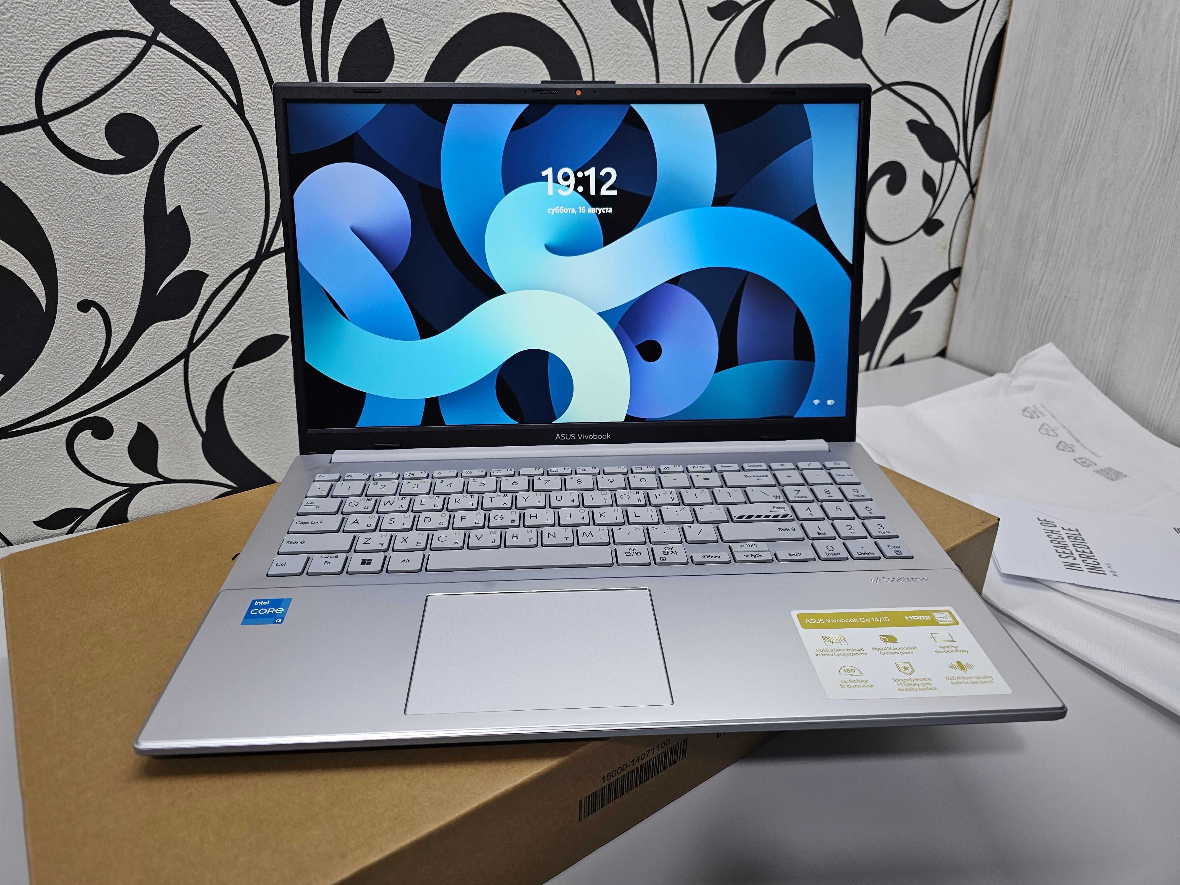 ПРОДАМ ASUS Vivobook Go E1504 Ноутбук Core™i3-N305/8GB/512SSD/15.6"iPS