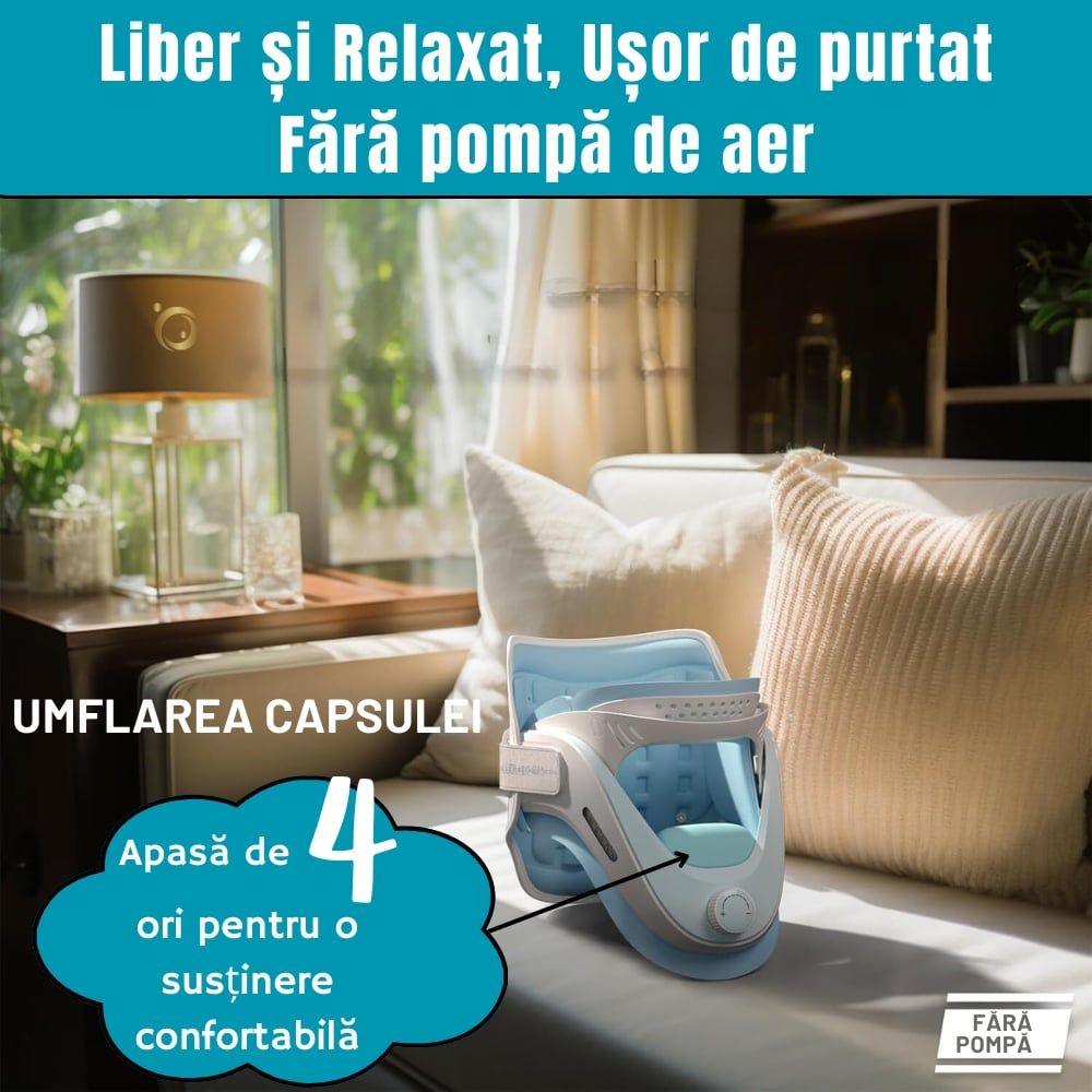Guler Cervical pentru Spondiloza si Hernie Cervicala