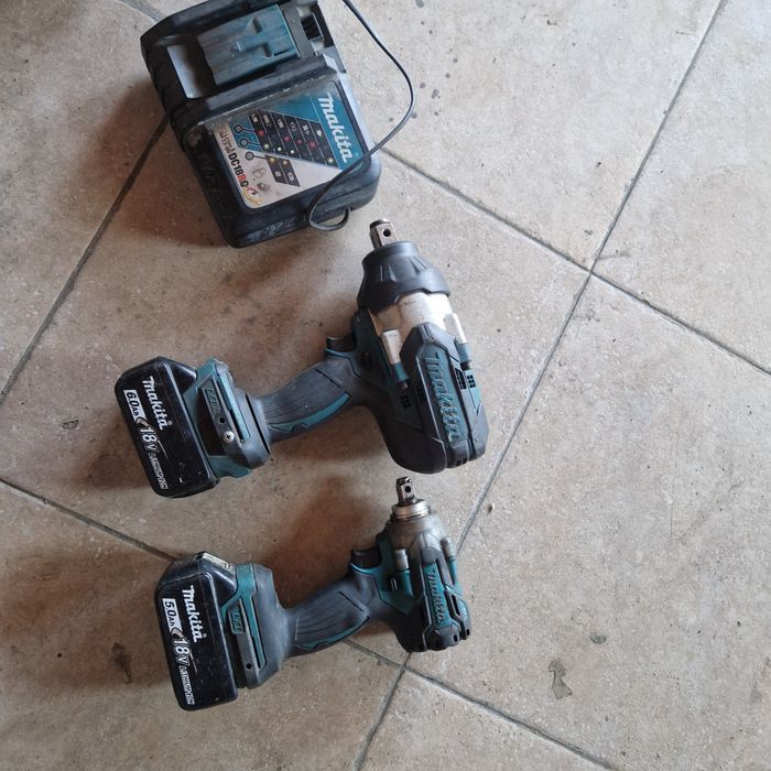 Set Makita masini de insurubat cu impact