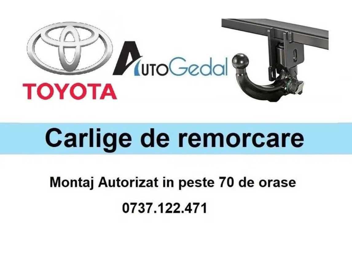 Carlig Remorcare Toyota Corolla - Omologat RAR si EU - 5 ani Garantie