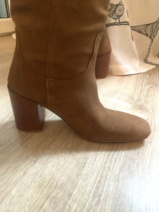 Cizme inalte Mango piele naturala (37,38)