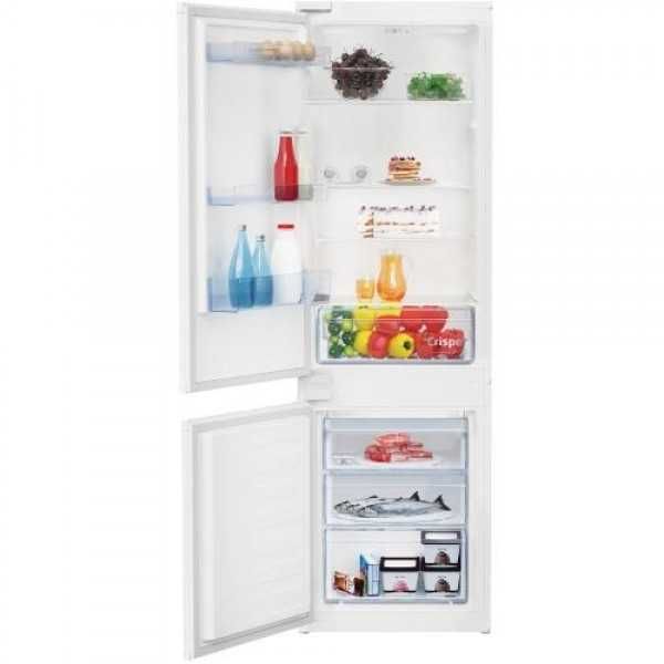 Нов хладилник с фризер за вграждане Beko 177 см