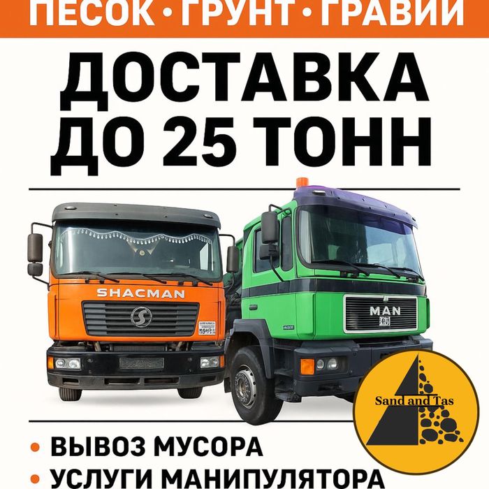 ПГС, балласт, песок, грунт, гравий, доставка