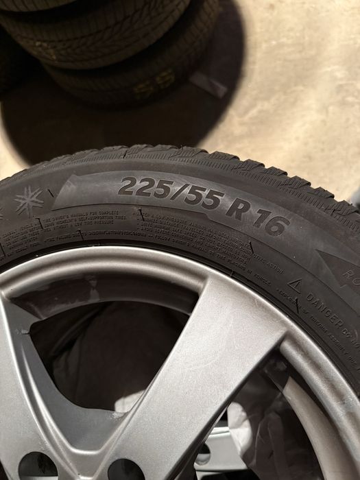 Set roti de iarna BMW F30/F31 - 225/55/R16 Michelin Alpin 5