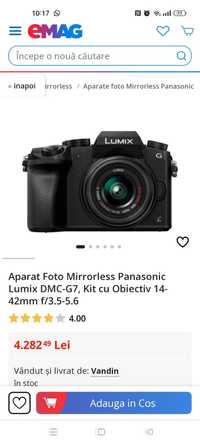 Aparat foto/video Panasonic Lumix