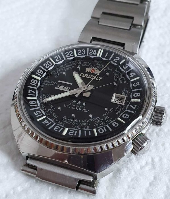 Ceas Orient GMT World Diver Automatic