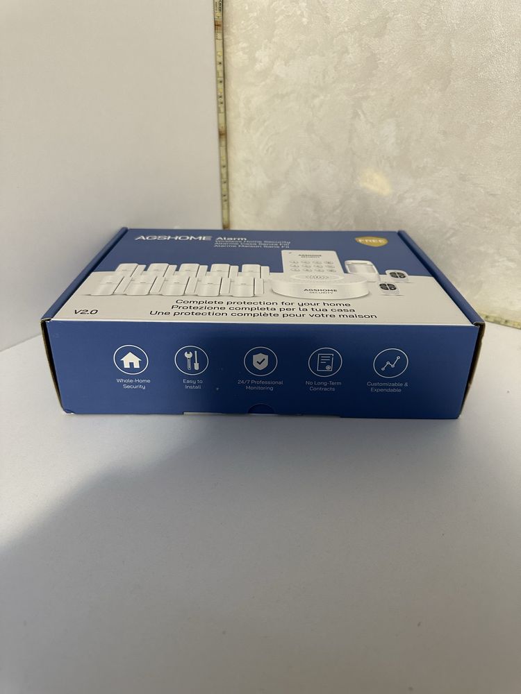 Sistem de Alarma Wirelles smart Wifi Agshome, 15 Senzori, NOU Sigilat