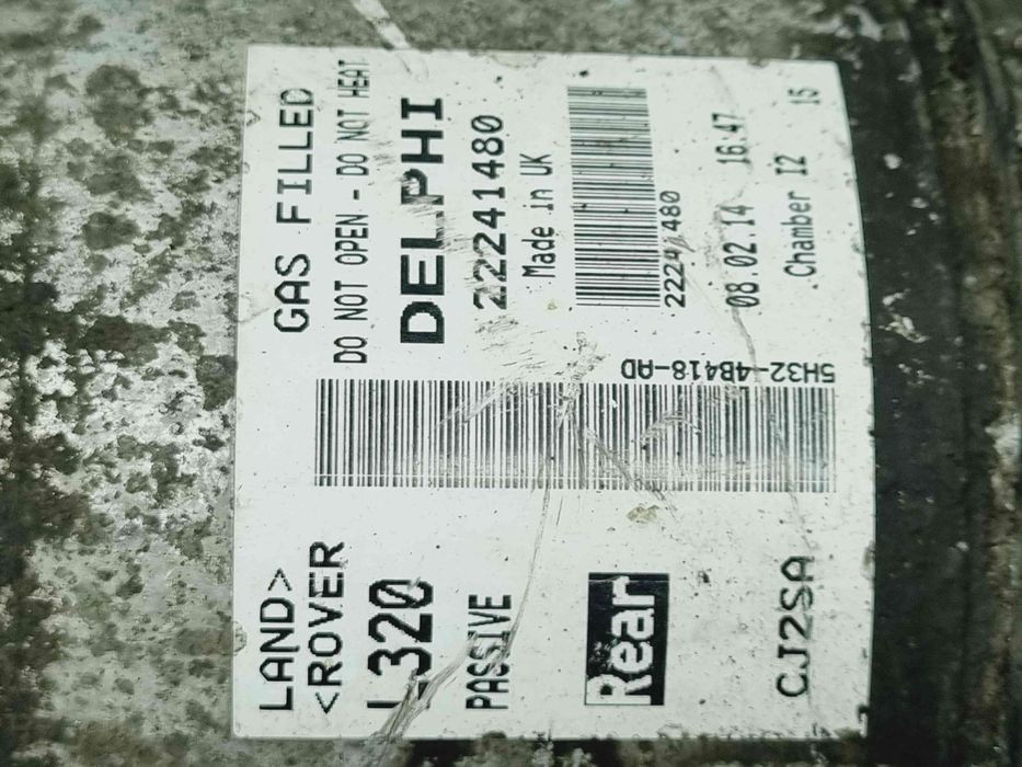 Perna aer dreapta spate LAND ROVER RANGE ROVER SPORT (L320) [Fabr 2005