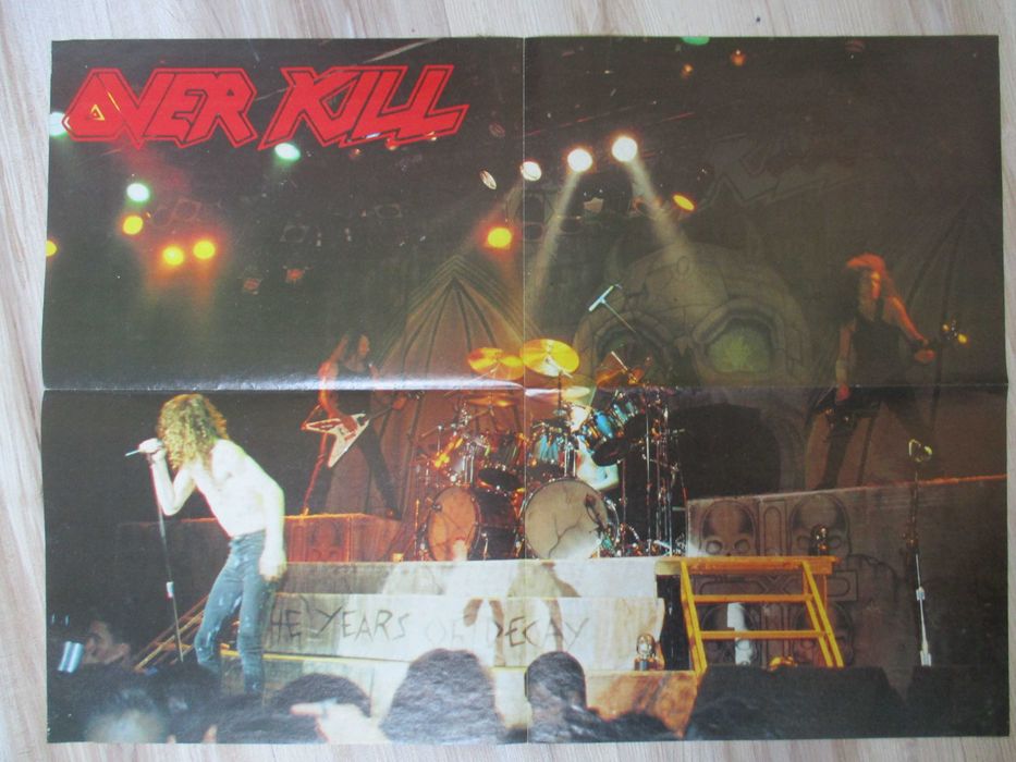 Гланцирани метъл плакати и страници от английски/американски списания