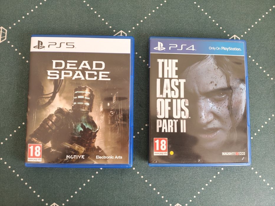 Игры Dead Space и The last of us 2 для PS4 и PS5