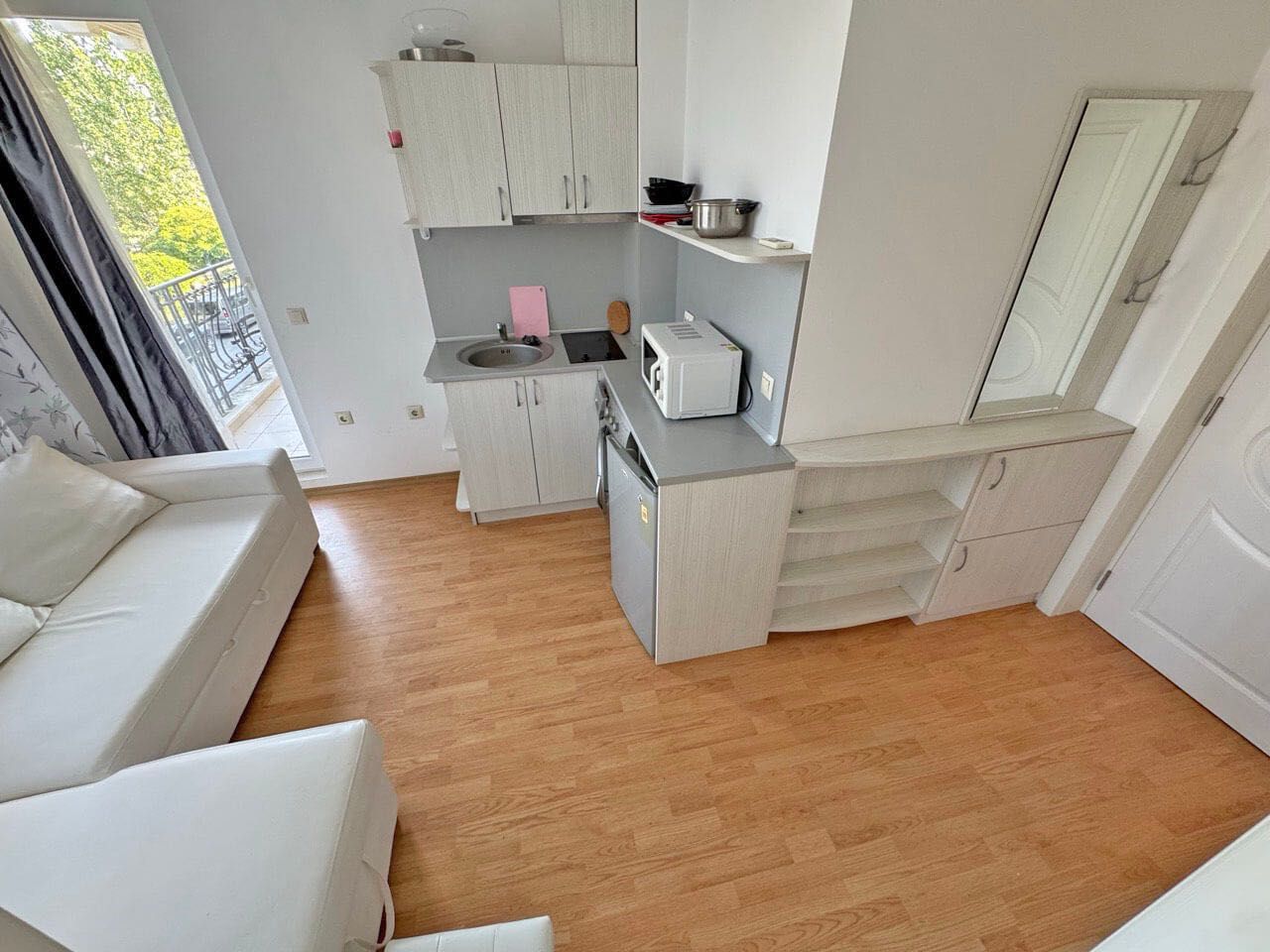 Дава се под наем Двустаен апартамент в Несебър - 35 кв.м за 230 € - Снимка #5