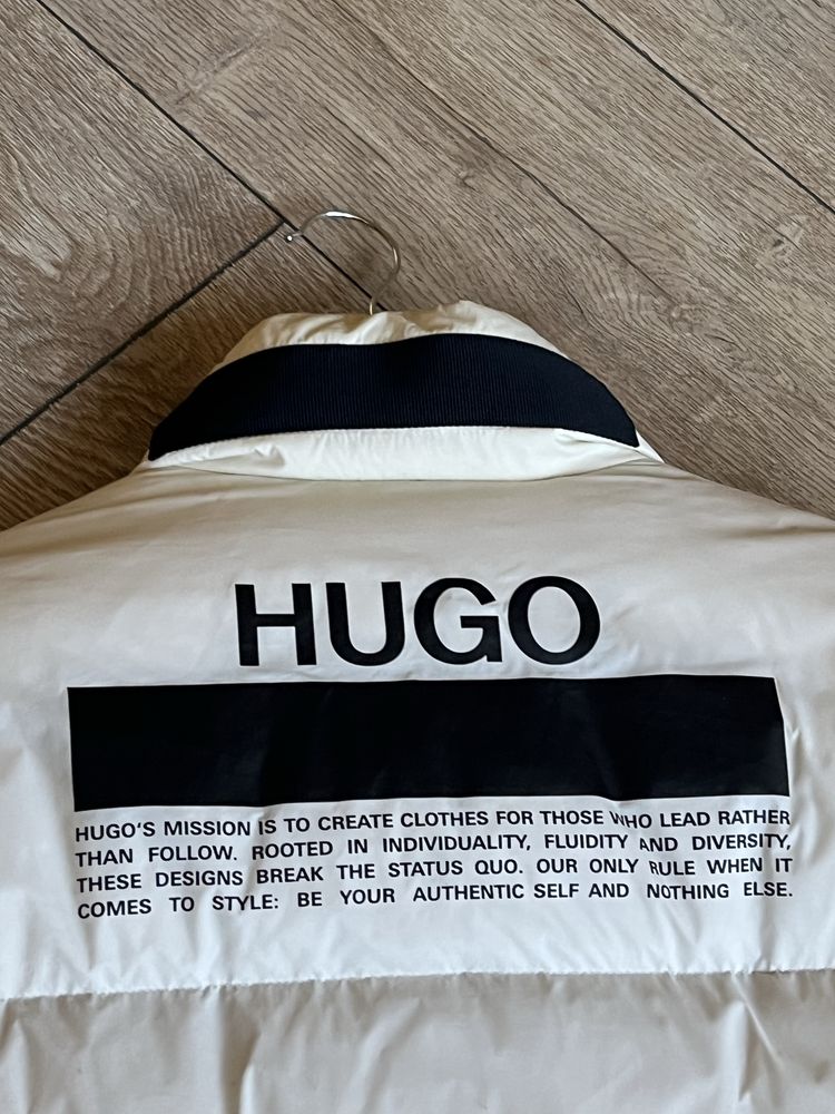 HUGO Hugo Boss : Зимно яке с пух размер Л / Оригинал