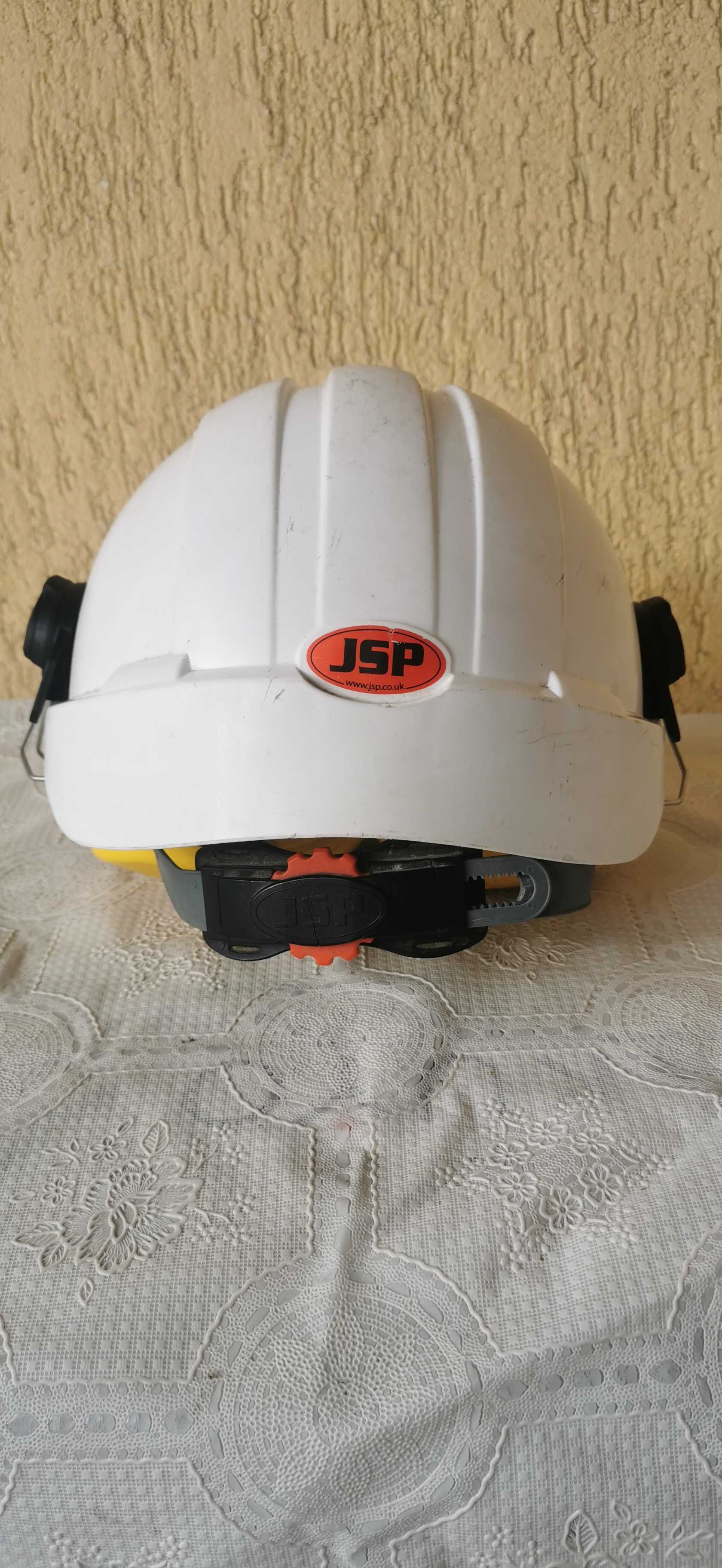 JSP MK8, casca de protectie (cu antifoane 3m Peltor Optime I)