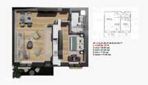 Comision 0% la cumparator! Apartament 2 camere, 63 mp, Satina Park