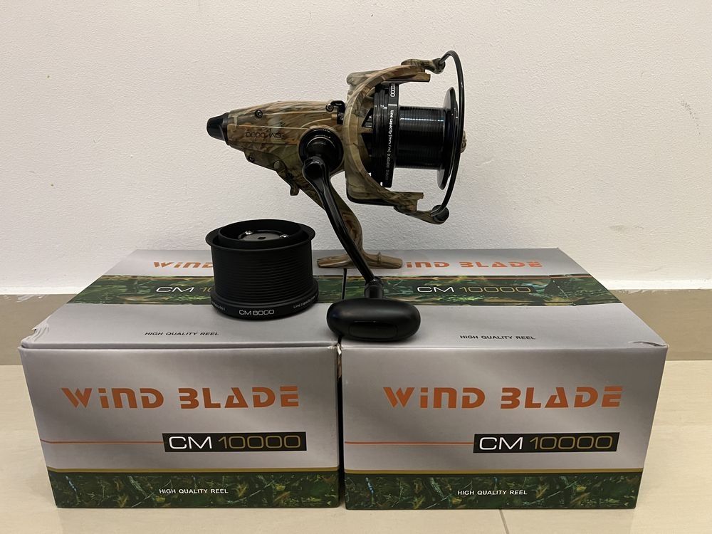 SET 4 Mulinete Wind Blade CM 10000 Camuflaj