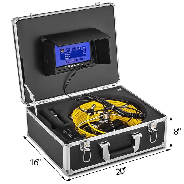 Camera Canalizare Endoscop Video Canalizare Inspectie 50M Inregistrare