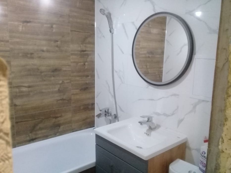 Ремонт квартир, АКЦИЯ туалет ванна под ключ,внутренняя обделка балкона