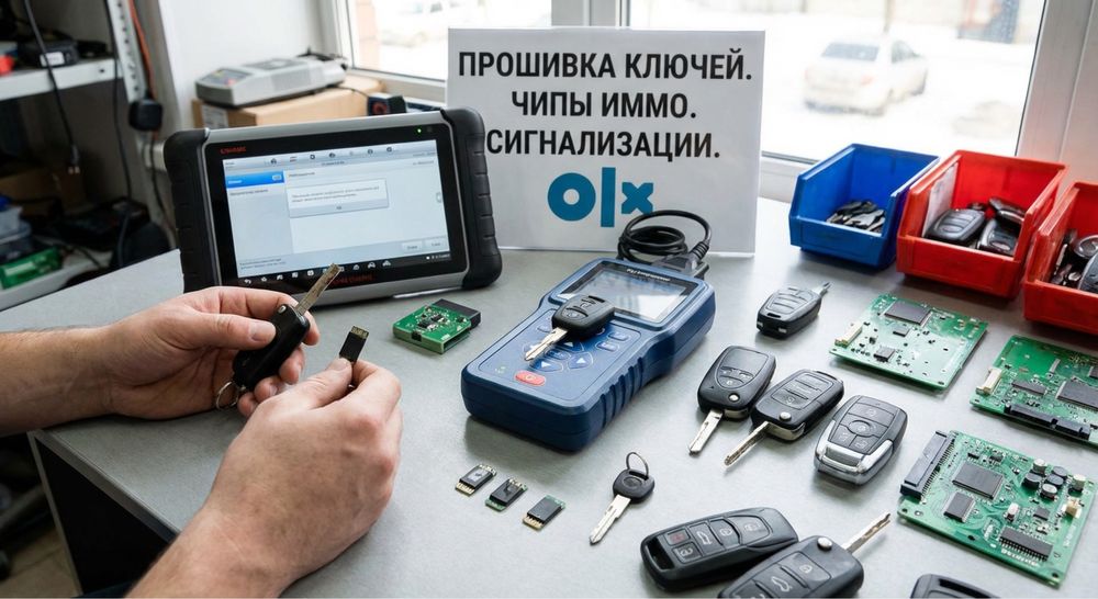 Прописка автоключей и восстановление ключей в Сарани