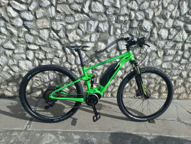 Bicicleta electrica FULL Suspension Merida incarcator noua baterie nou
