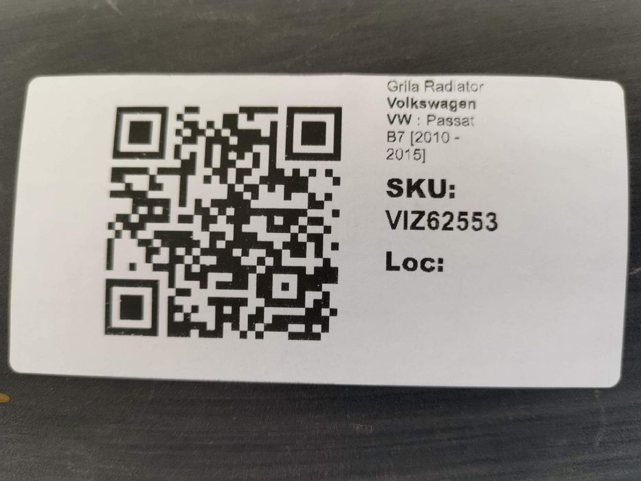 Радиаторна решетка Фолксваген / Volkswagen VW Passat B7 [ - ] Оригинал