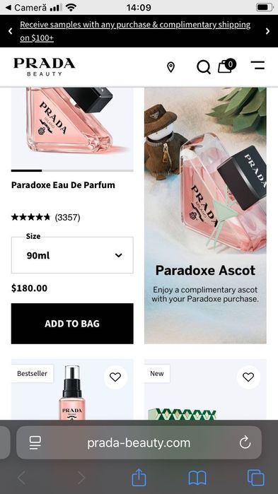 Parfum Prada Paradoxe