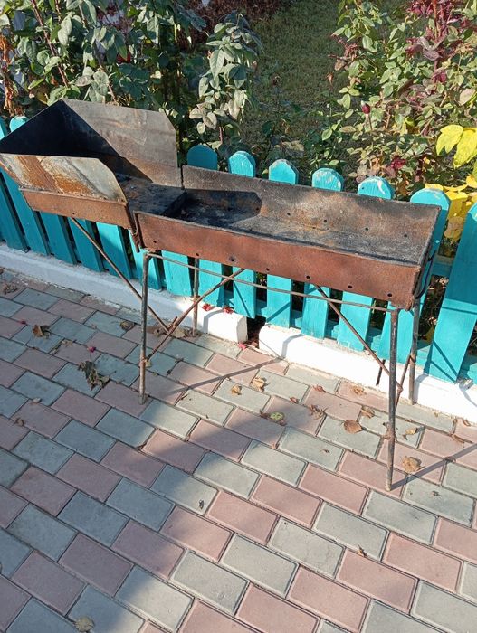 Мангал шашлыка ручная работа