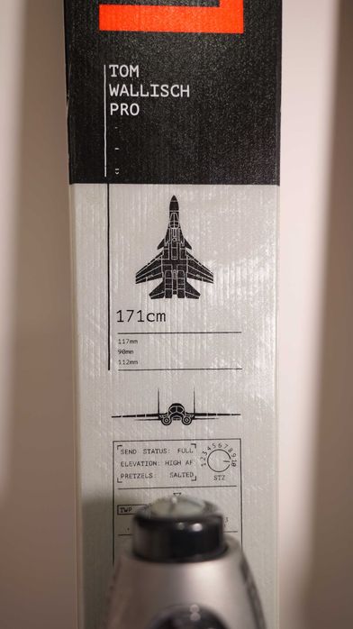 Горные лыжи LINE Tom Wallisch Pro (171cm) + Look Pivot 15 GW raw