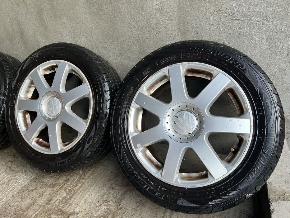 Jante originale VW 16” RONAL + anvelope de vară