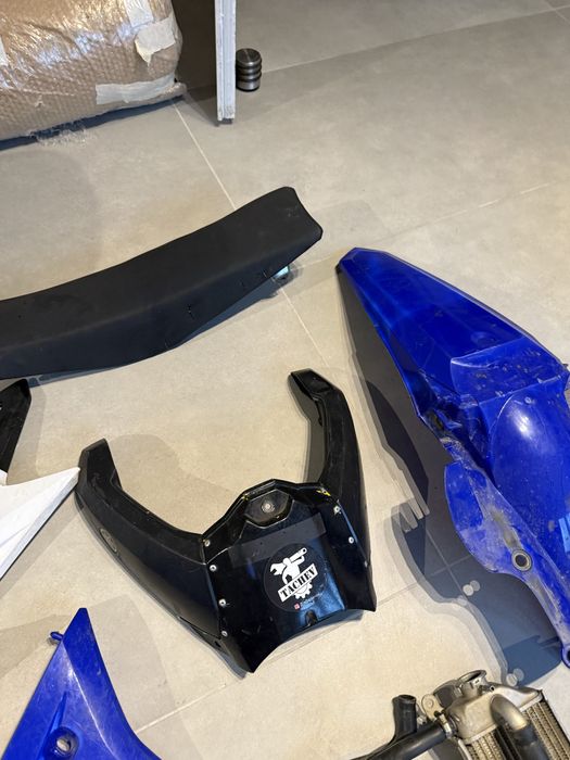 Yamaha yz450f 2017, Пластмаси , Радиатори , Седалка , Степенки, Лост.