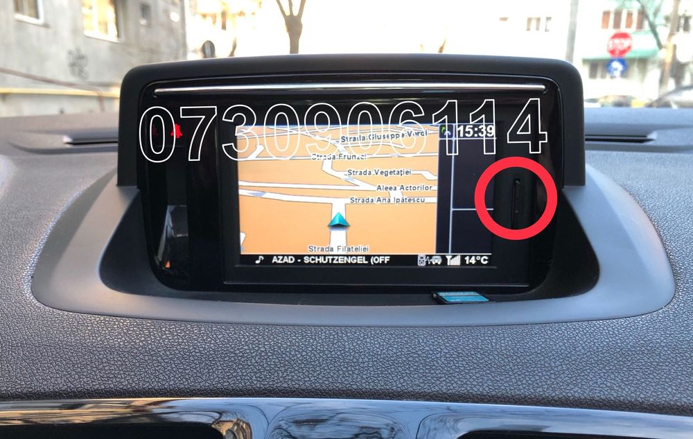 SD card RENAULT Harti Carminat Live 2026 Clio Megane Espace Scenic