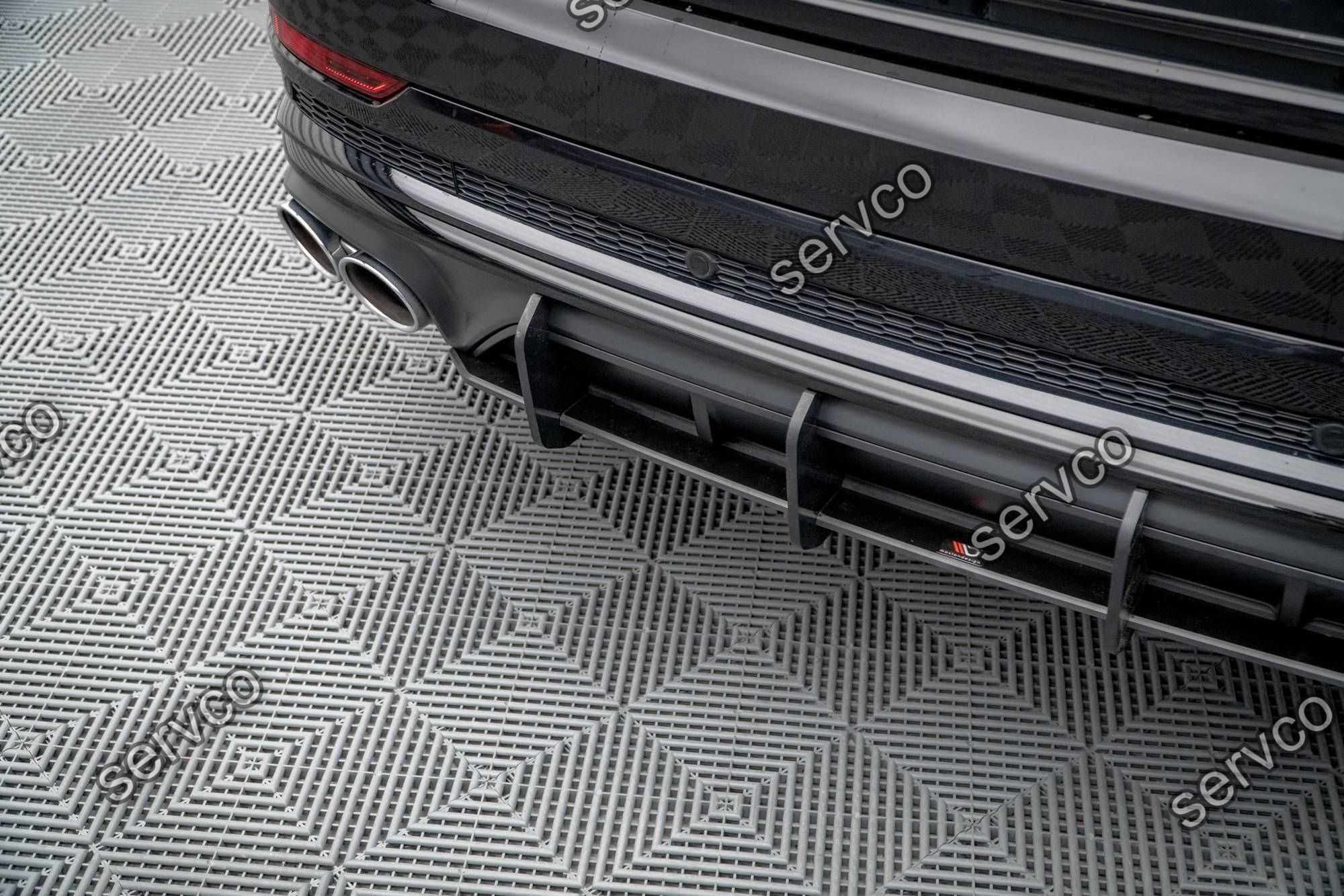 Prelungire difuzor bara spate Audi SQ8 Mk1 2020- v4 - Maxton Design