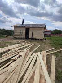 Construim case din lemn si cabane din lemn masiv pentru locuit
