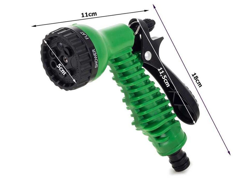 Pistol stropit gradina multifunctional cu 7 tipuri de pulverizare