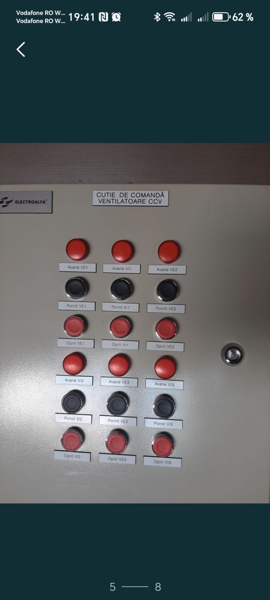 Tablou siguranțe electrice