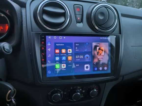 Navigatie Dacia Logan 2 Sandero Dokker Lodgy Carplay Android Auto GPS