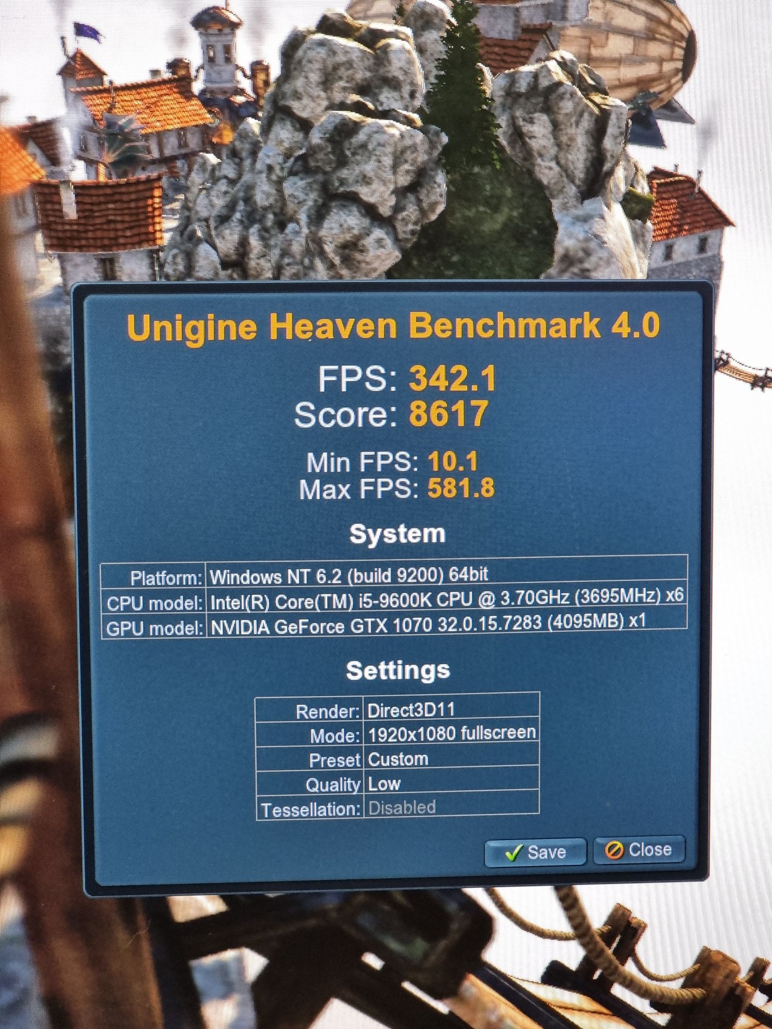 Геймърски Компютър/I5 9600K/16GB RAM/SSD-512+500GB/GTX 1070 8GB