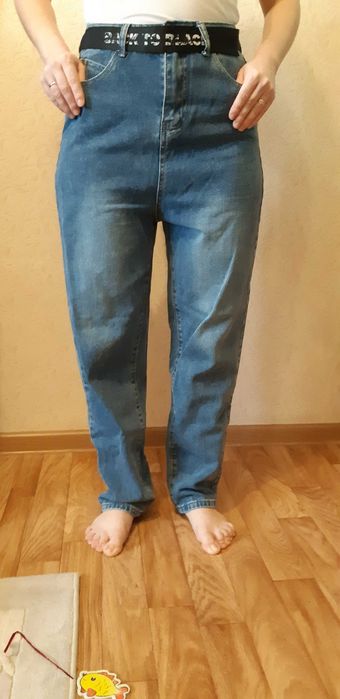 Джинсы-мом новые