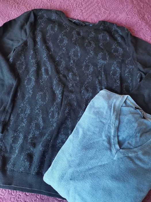 Мъжки пуловери на Pierre Cardin и LC Waikiki размер S / M