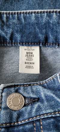 Blugi H&M Mom Jeans high waist