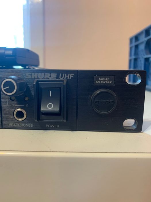 Set Shure U4D-S2 MK2 beltpack wireless instrument slx ulx qlxd pgx blx
