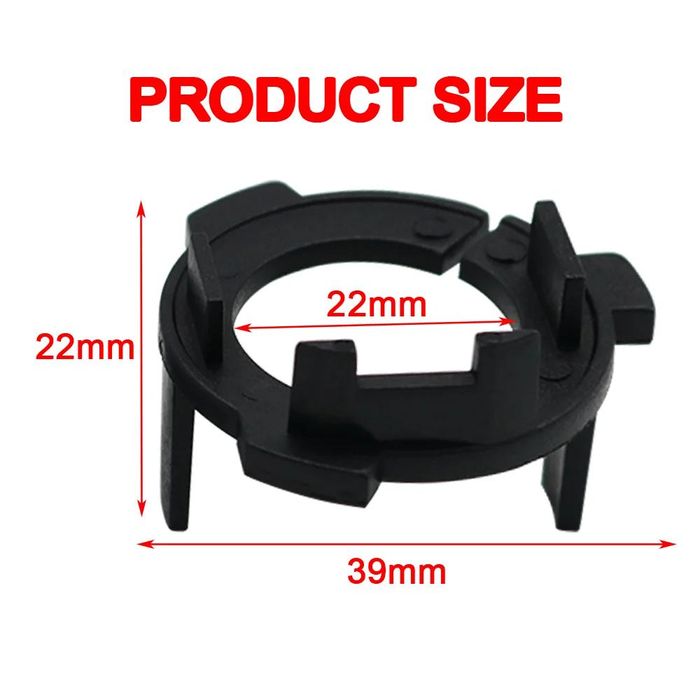 База/адаптер ТК-113/ 2бр. H7 LED преходник/основа за държач на фарове