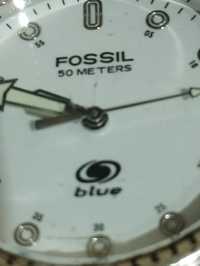 Ceas Fossil Blue