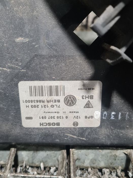 Electroventilator AUDI Q7 3.0 2005 - 2009 240CP Automata (795) Diesel 0130307091