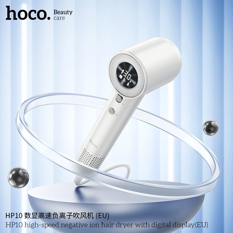 Hoco HP10 Профессиональные Фен отрицательными ионами стандарт EN Dyson