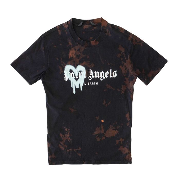 PALM ANGELS Custom Bleached преработена мъжка тениска - М