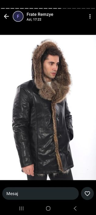 Geci piele cu blană