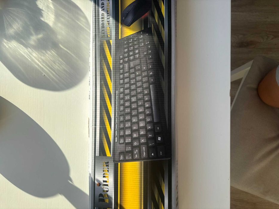 Комплект QWERTY клавиатура + мишка, USB