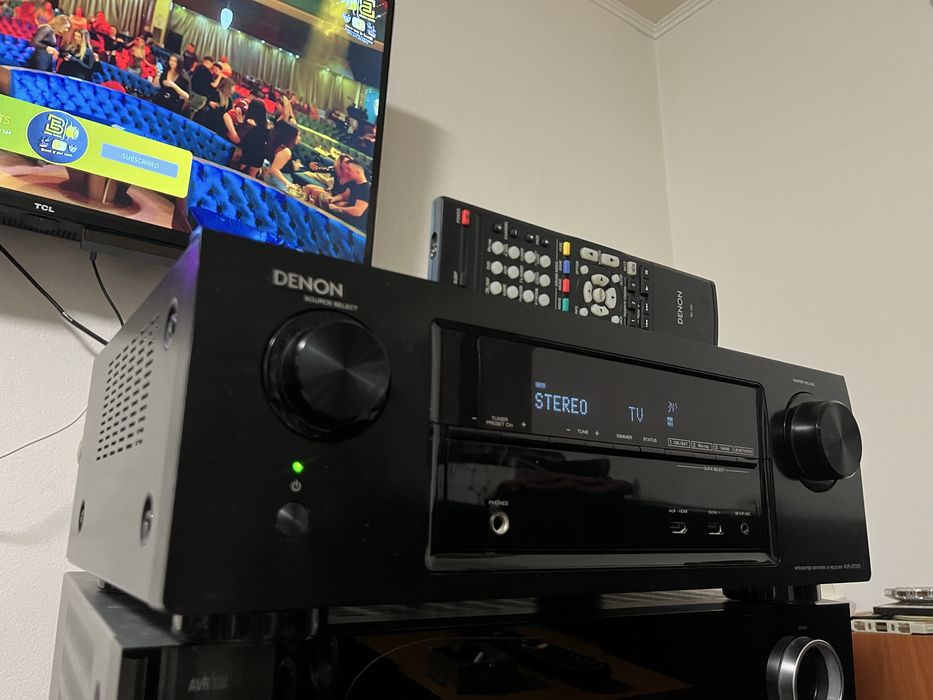 Denon Avr x1000 5.1/4k/internet/Spotify/usb etc