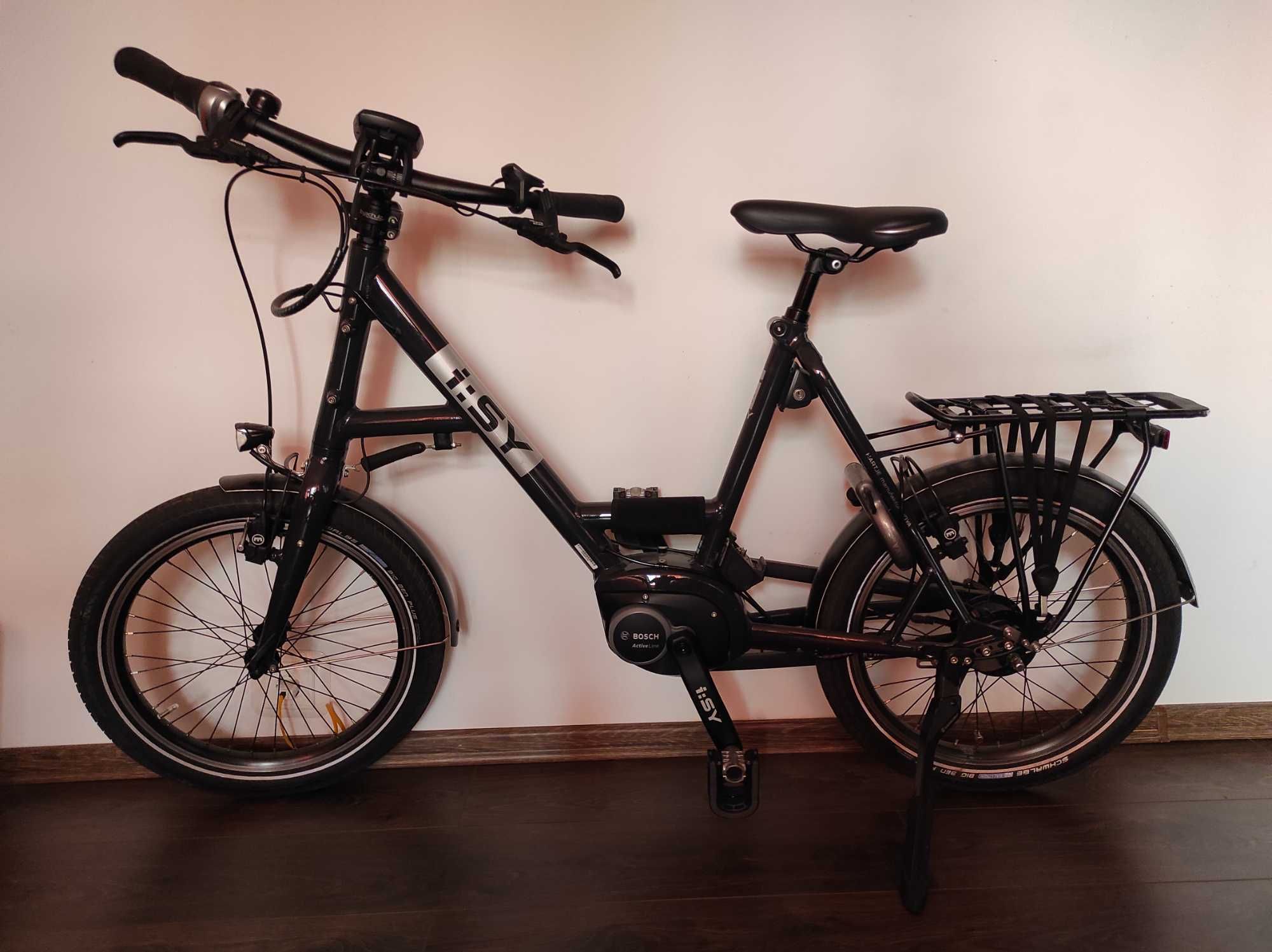Bicicleta electrica compacta eBike I:SY impecabila