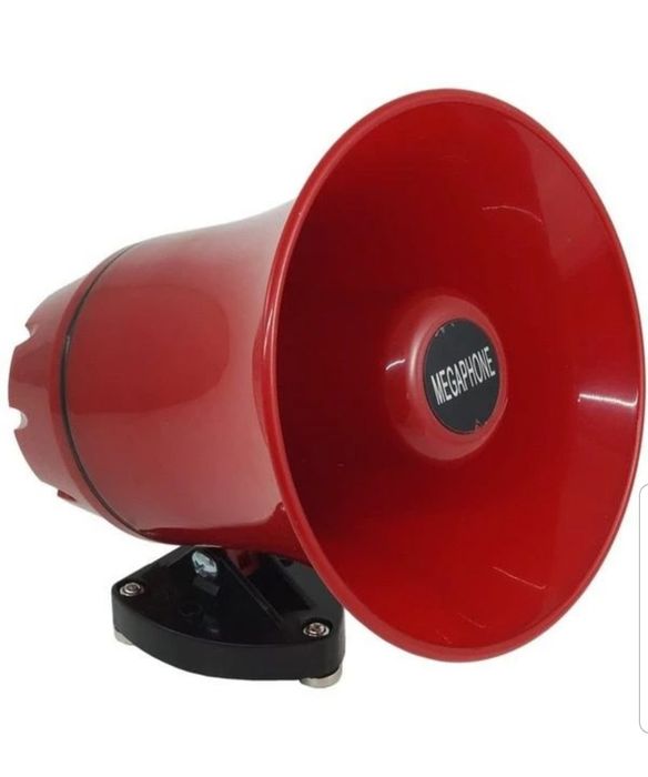 Portavoce Megafon auto 25W CA 130 AM cu amplificator si magnet